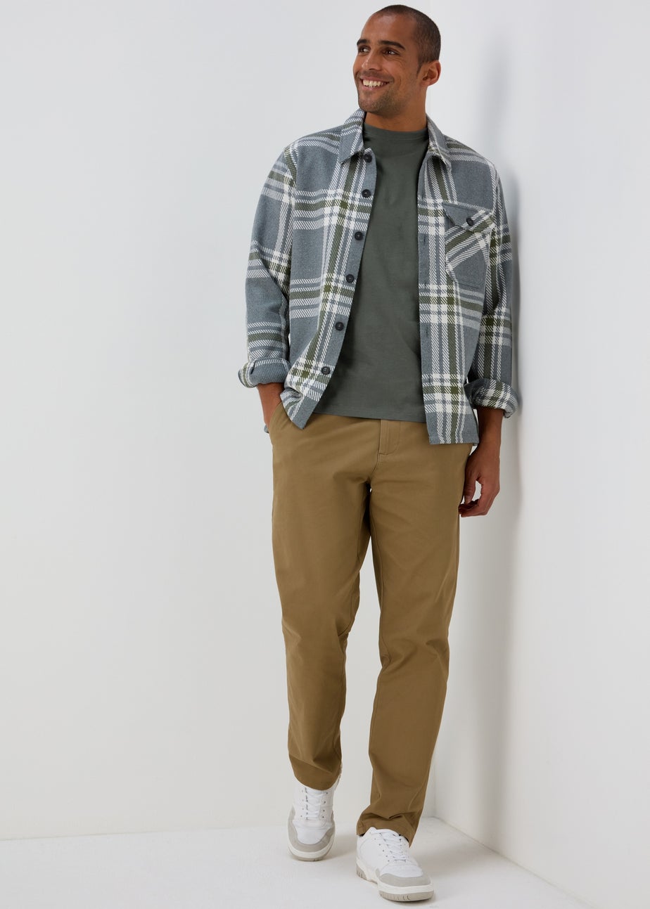 Green Essential Crew Neck T-Shirt