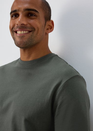 Green Essential Crew Neck T-Shirt