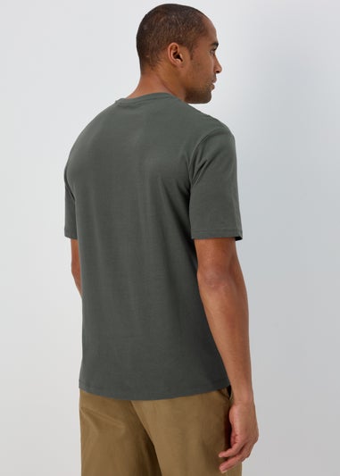 Green Essential Crew Neck T-Shirt