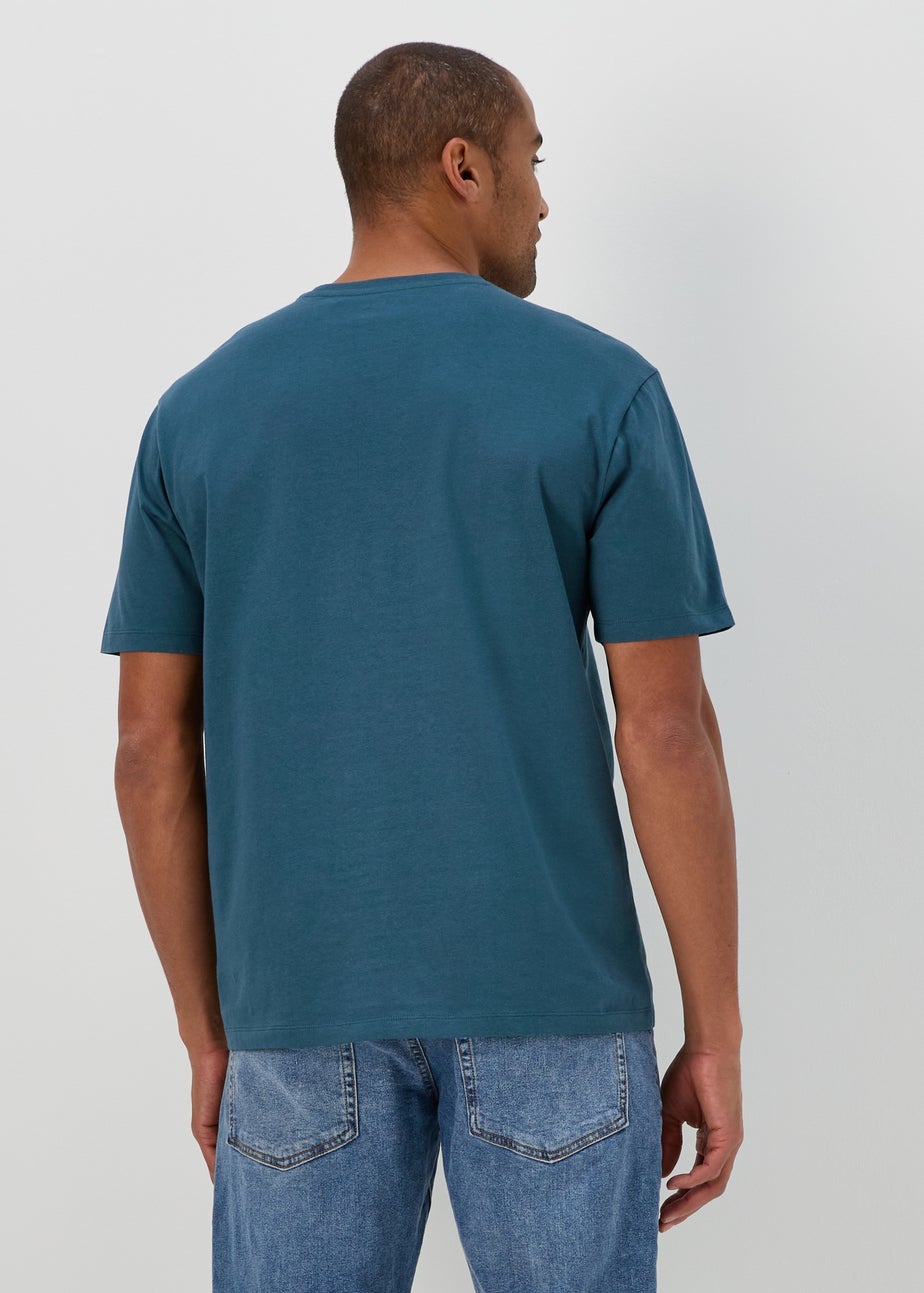 Blue Essential Crew Neck T-Shirt