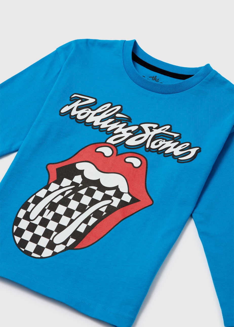 Kids Rolling Stones Print Long Sleeve T-Shirt (9mths-6yrs)