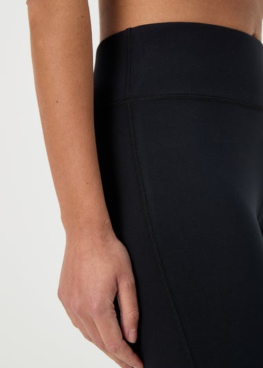 Souluxe Black Slim Flare Leggings