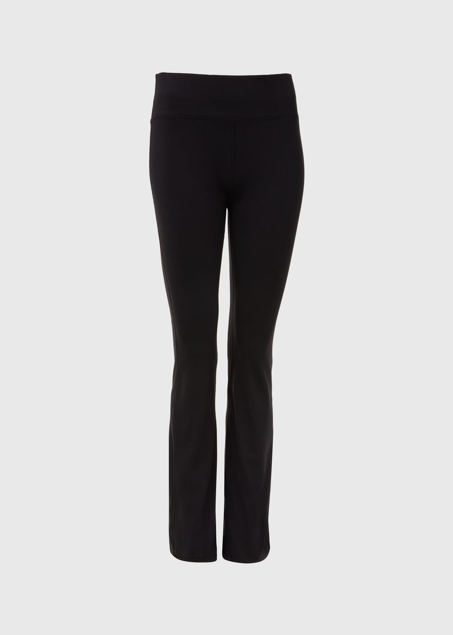 Souluxe Black Slim Flare Leggings