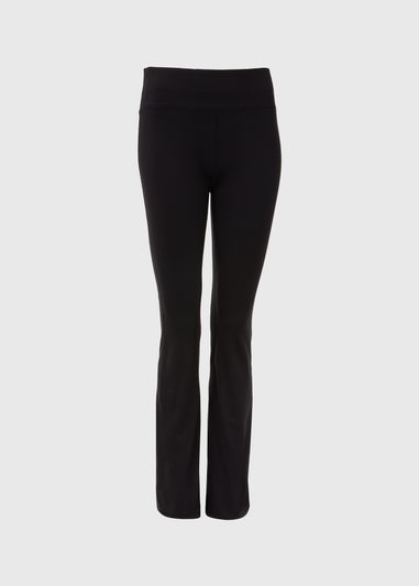 Souluxe Black Slim Flare Leggings