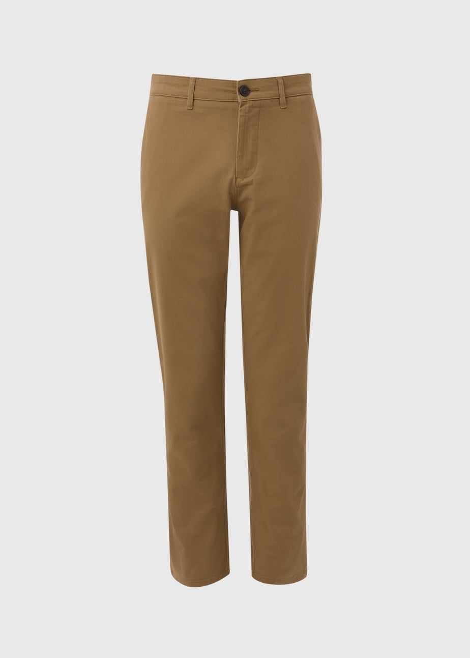 Stone Straight Fit Stretch Chinos