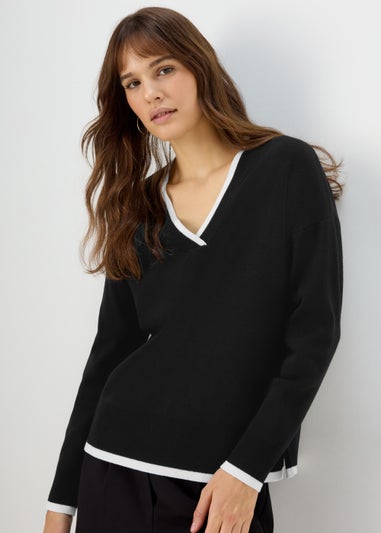 Et Vous Black Jumper