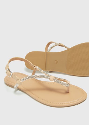 Nude Sandals