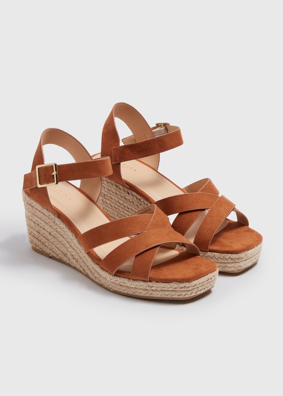 Tan Espadrille Heels