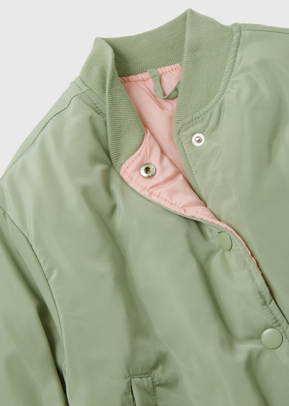 Khaki Bomber Jacket