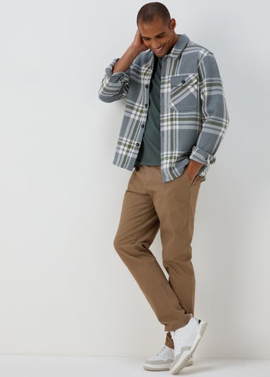 Stone Slim Fit Stretch Chinos