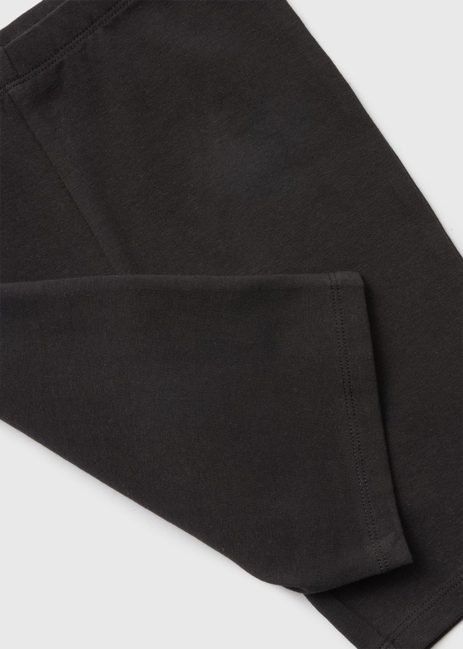 Girls Black Cycling Shorts (7-15yrs)