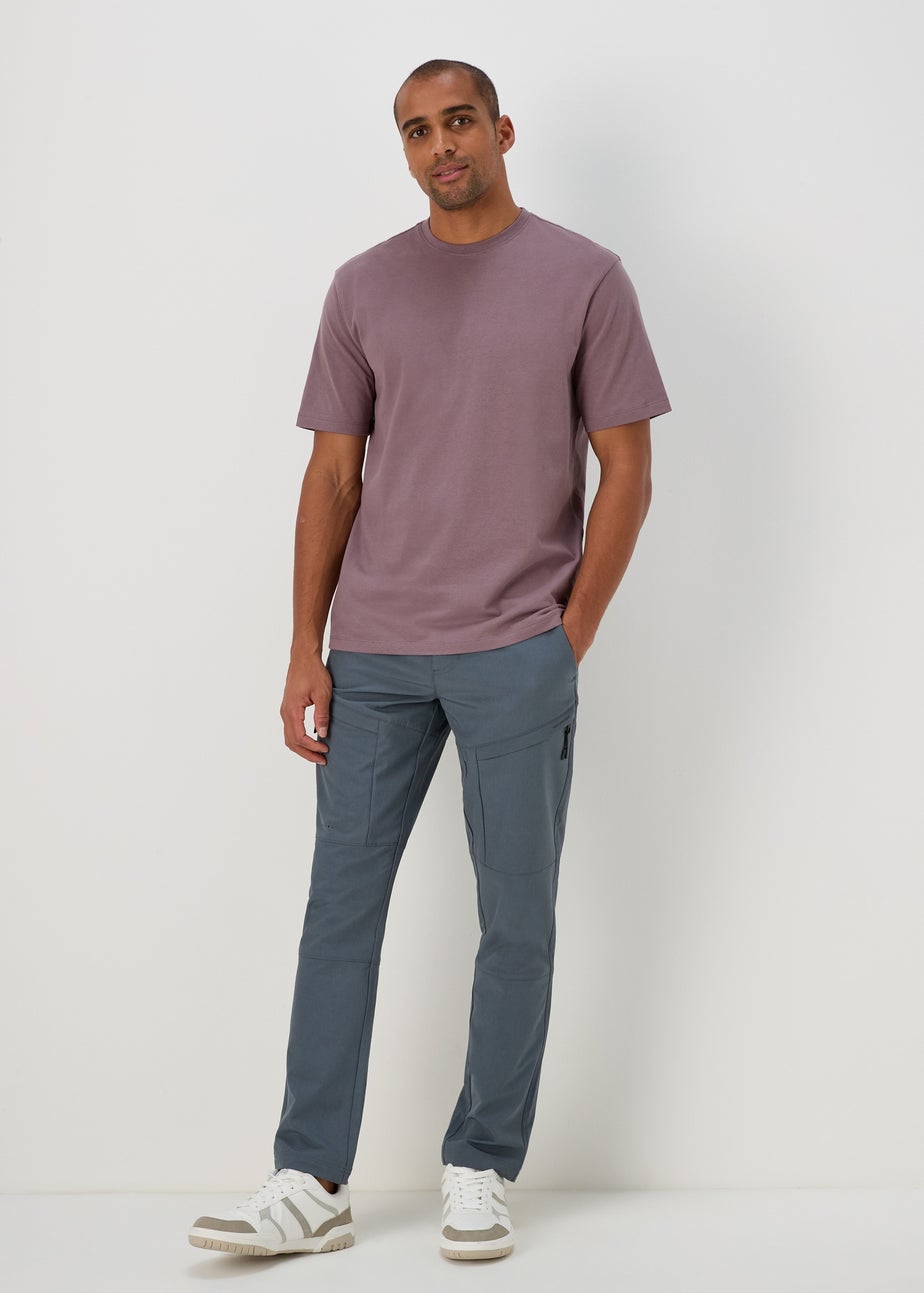 Lilac Essential Crew Neck T-Shirt