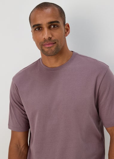 Lilac Essential Crew Neck T-Shirt