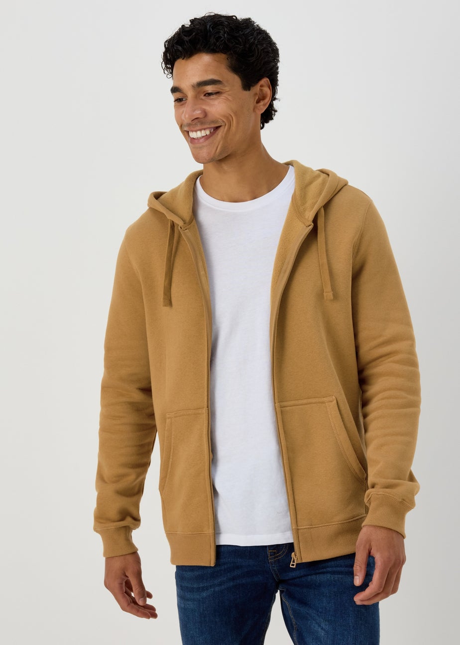 Bronze Essential Zip Up Hoodie