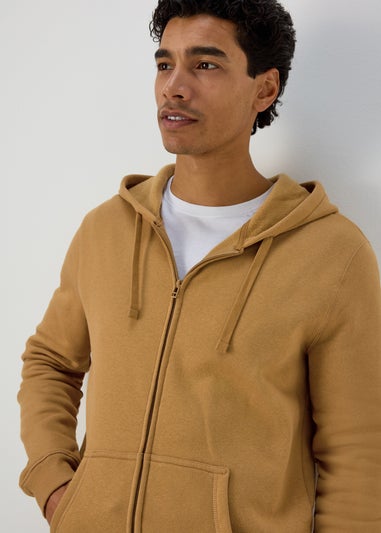 Bronze Essential Zip Up Hoodie