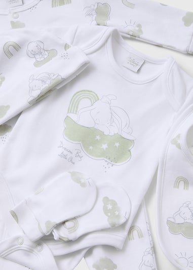 5 Piece Disney Dumbo Sleepuit Set (Tiny Baby-6mths)