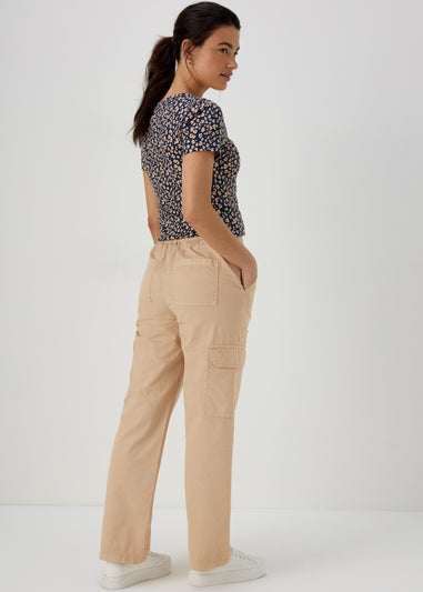 Stone Straight Cargo Pants