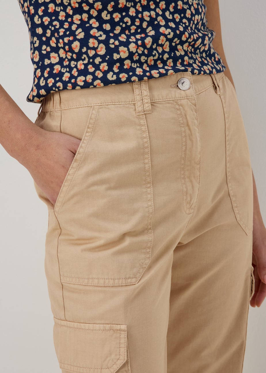 Stone Straight Cargo Pants
