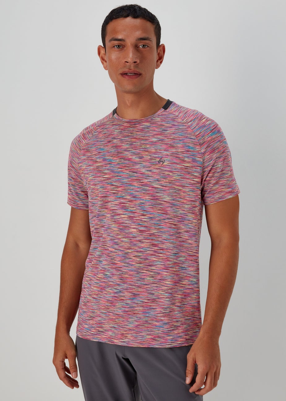 Souluxe Multicoloured Space Dye T-Shirt