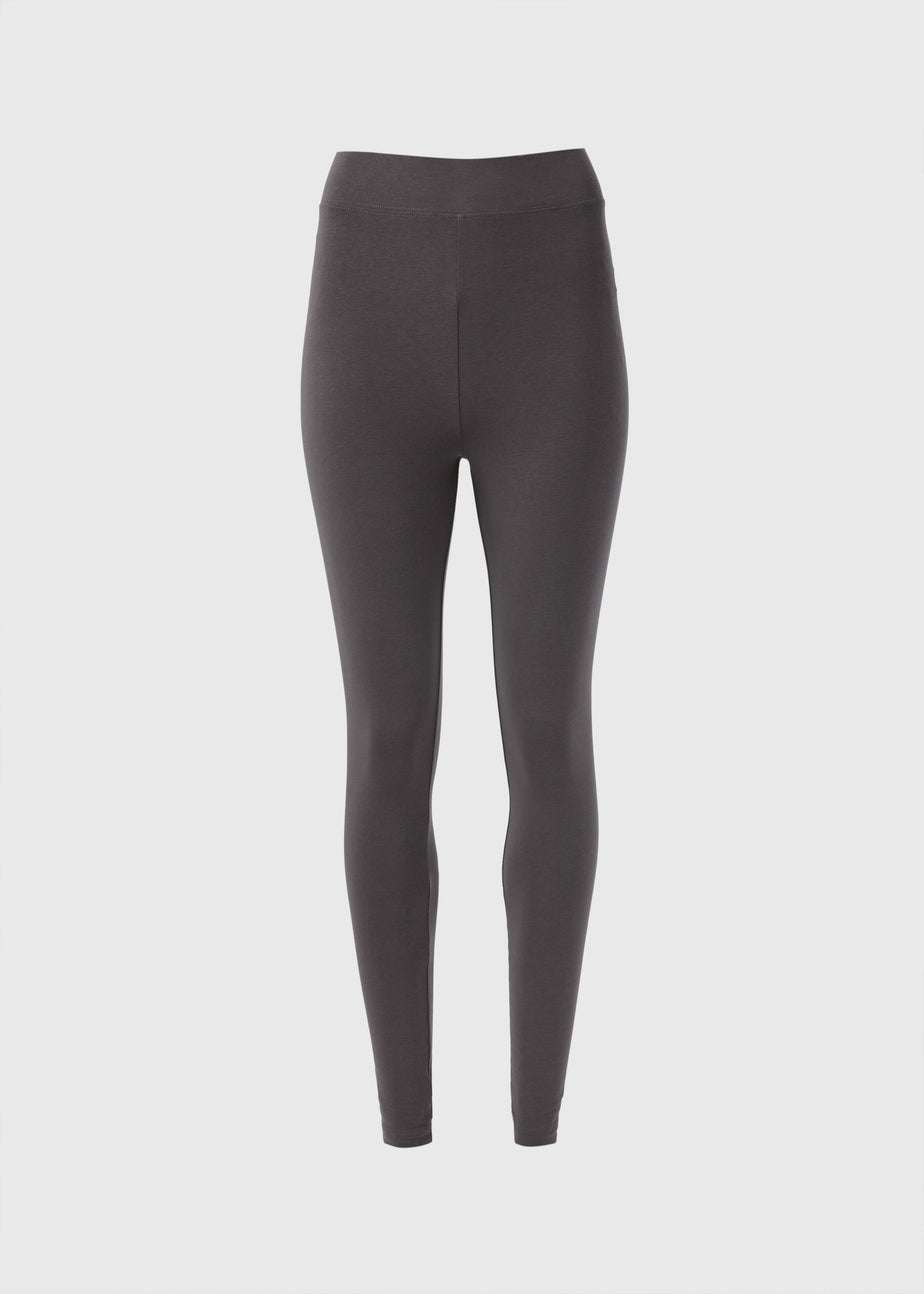 Cotton Legging in Charcoal