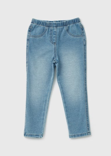 Girls Light Blue Jeggings (1-7yrs)
