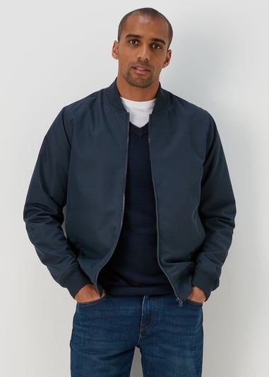 Navy Lightweight Bomber Jacket