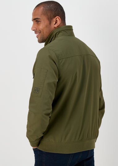 Khaki Technical Bomber Jacket
