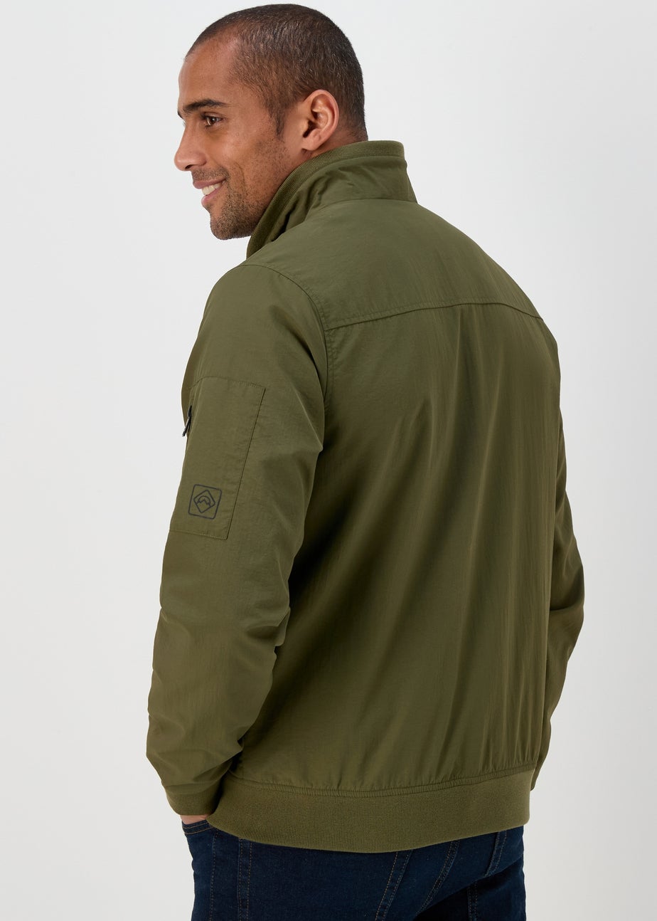 Khaki Technical Bomber Jacket