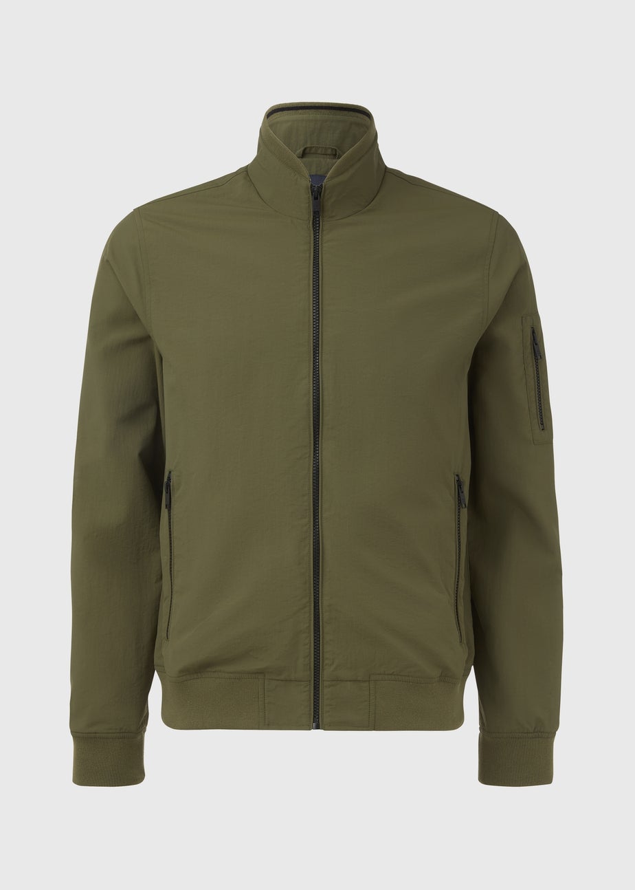 Khaki Technical Bomber Jacket
