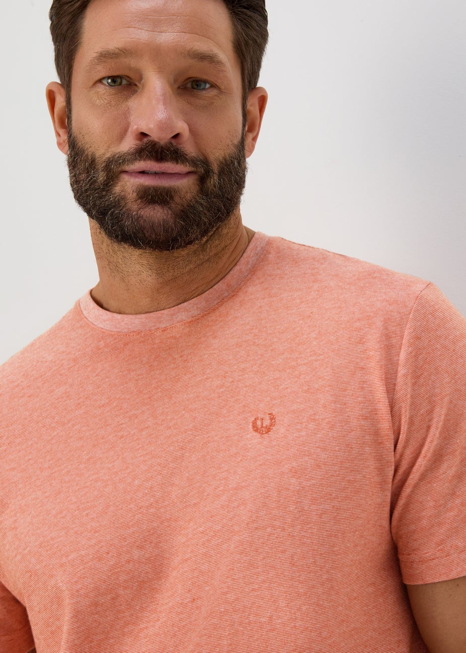 Lincoln Orange Feeder Stripe T-Shirt