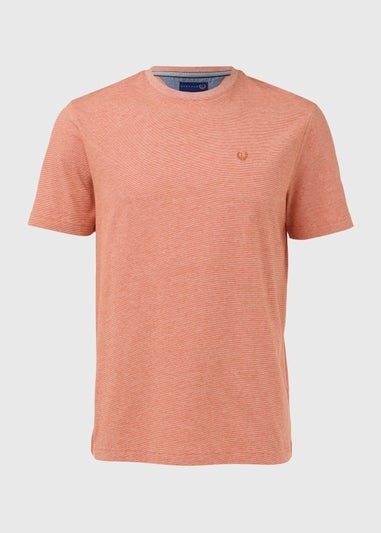 Lincoln Orange Feeder Stripe T-Shirt