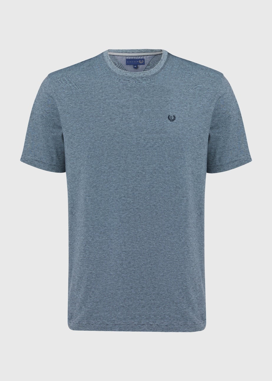 Lincoln Blue Feeder Stripe T-Shirt