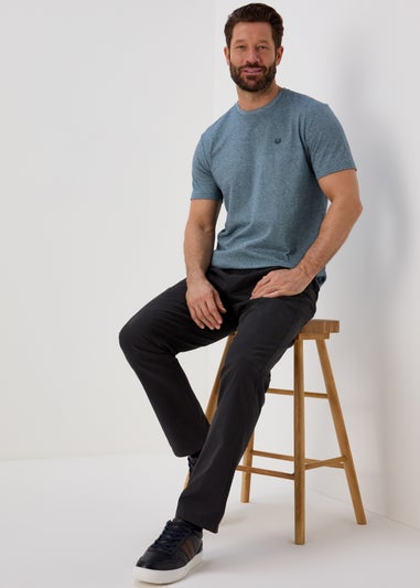 Lincoln Blue Feeder Stripe T-Shirt