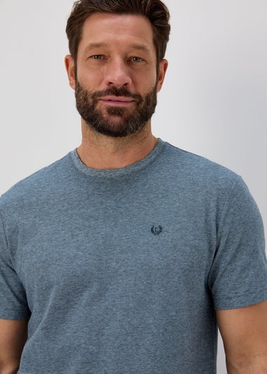 Lincoln Blue Feeder Stripe T-Shirt