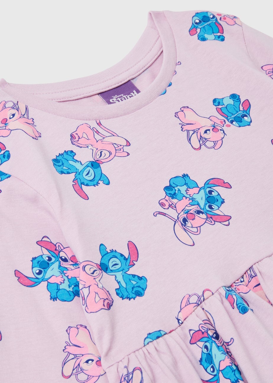 Disney Lilo & Angel Lilac Dress (3-9yrs)