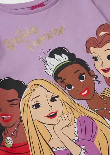 Girls Lilac Princess Long Sleeve T-Shirt (3-9yrs)