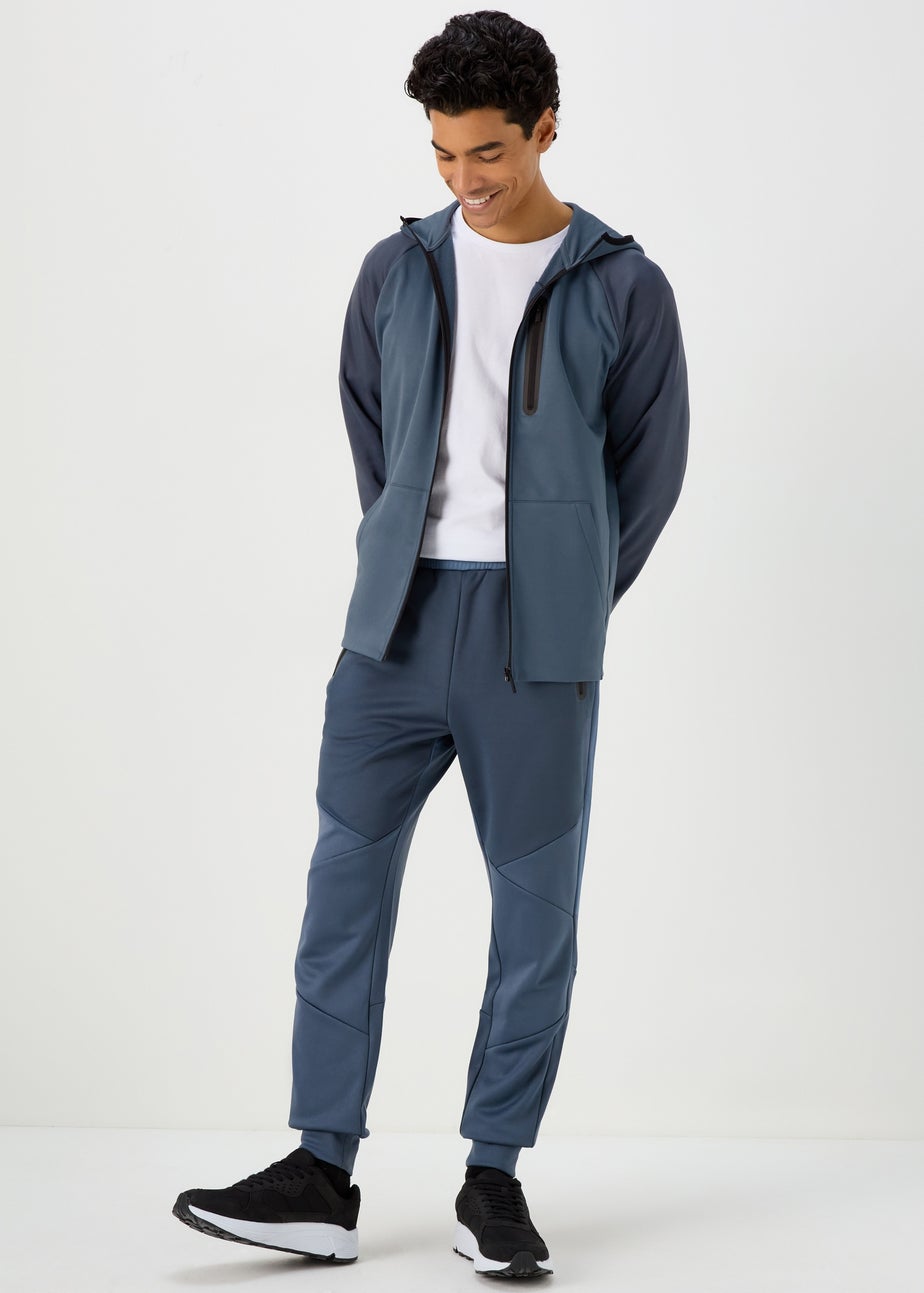 US Athletic Blue Bonded Fleece