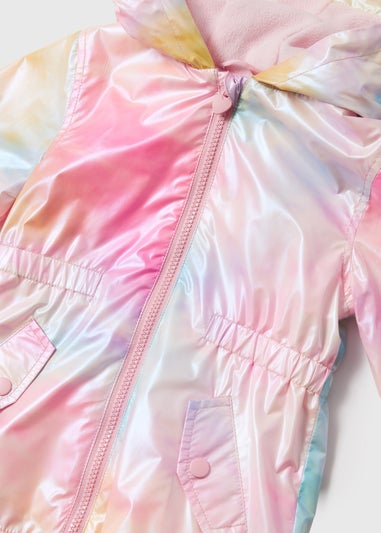 Girls Multicoloured Crystal Coat (1-7yrs)