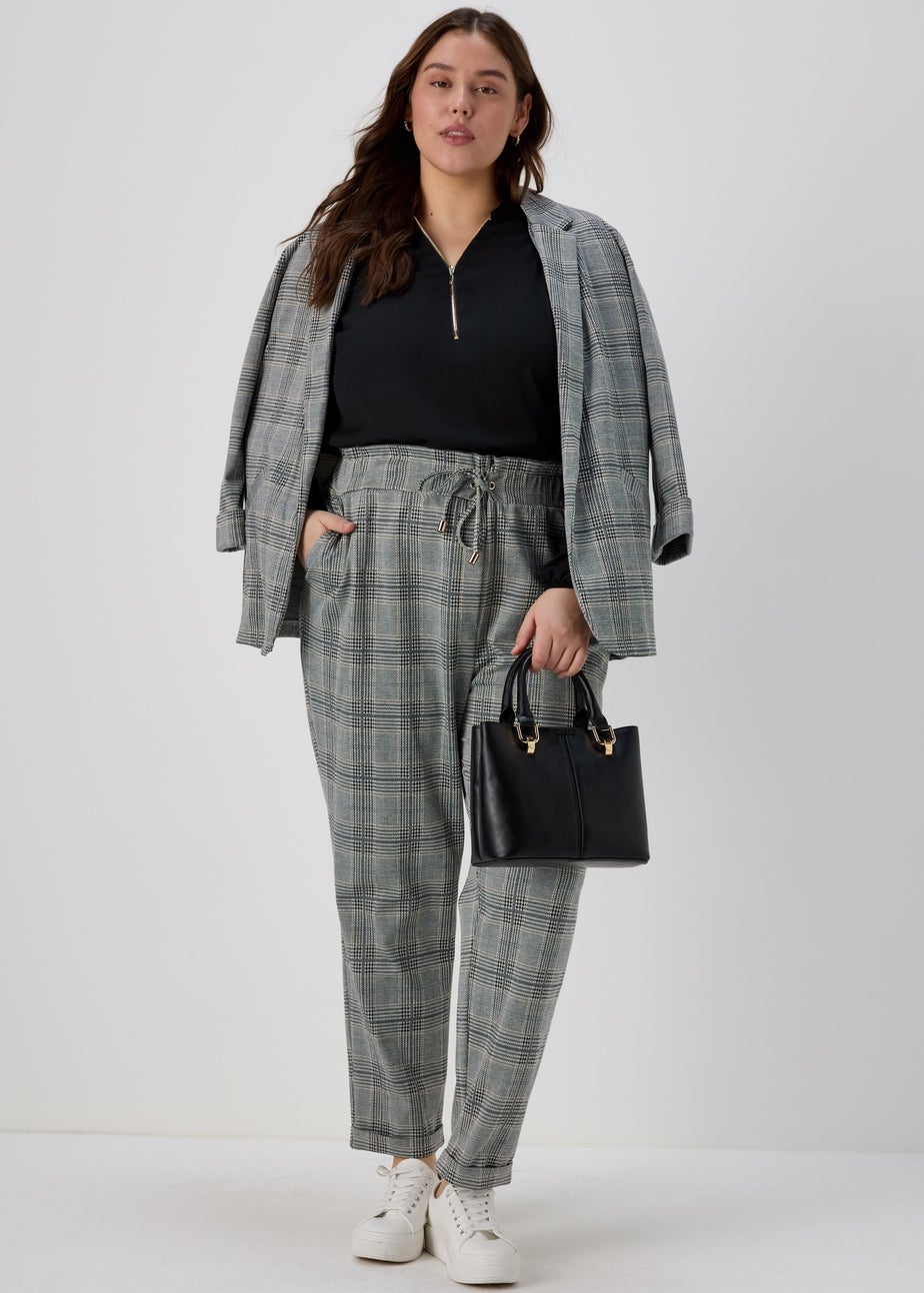 Et Vous Black Zip Up Blouse