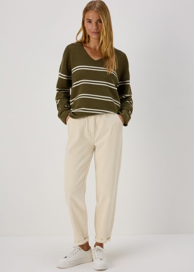 White Swan Paperbag Jeans