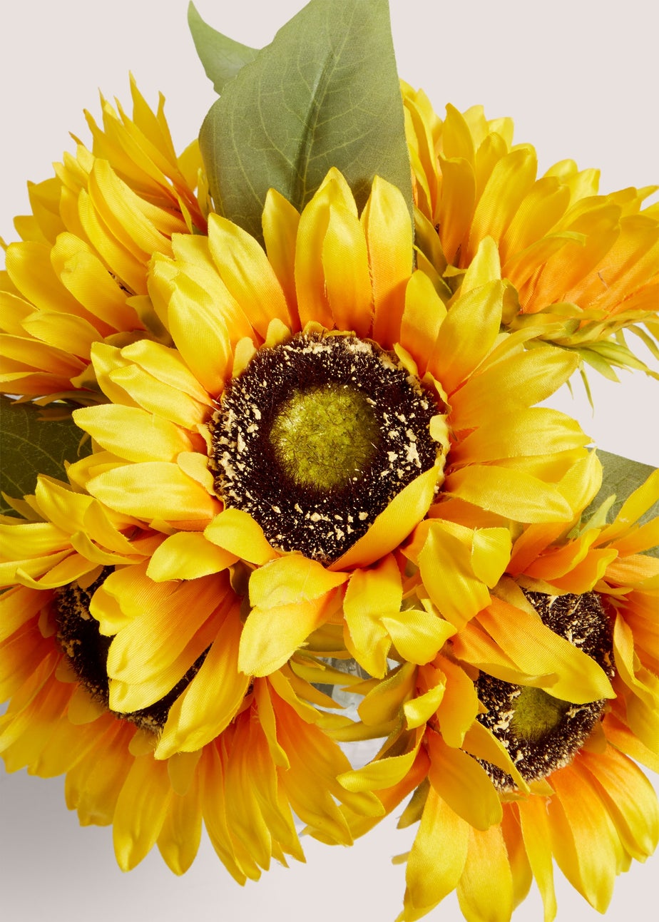 Sunflowers & Vase (34cm x 17cm x 23cm)