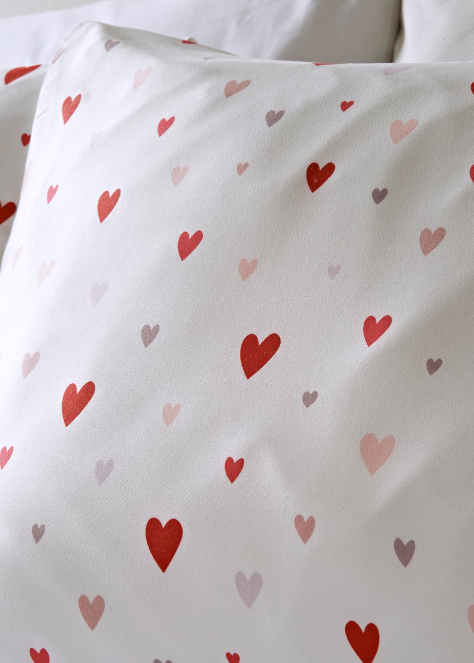Pink Heart Duvet Set