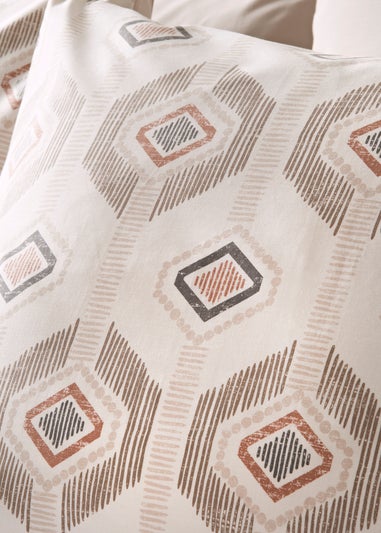 Cream Aztec Duvet Set