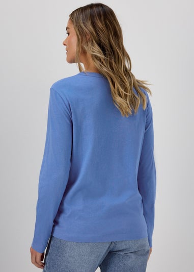 Blue Long Sleeve T-Shirt