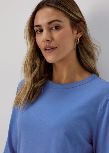 Blue Long Sleeve T-Shirt
