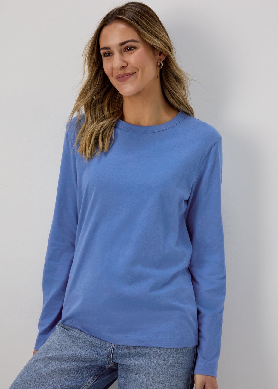 Blue Long Sleeve T-Shirt
