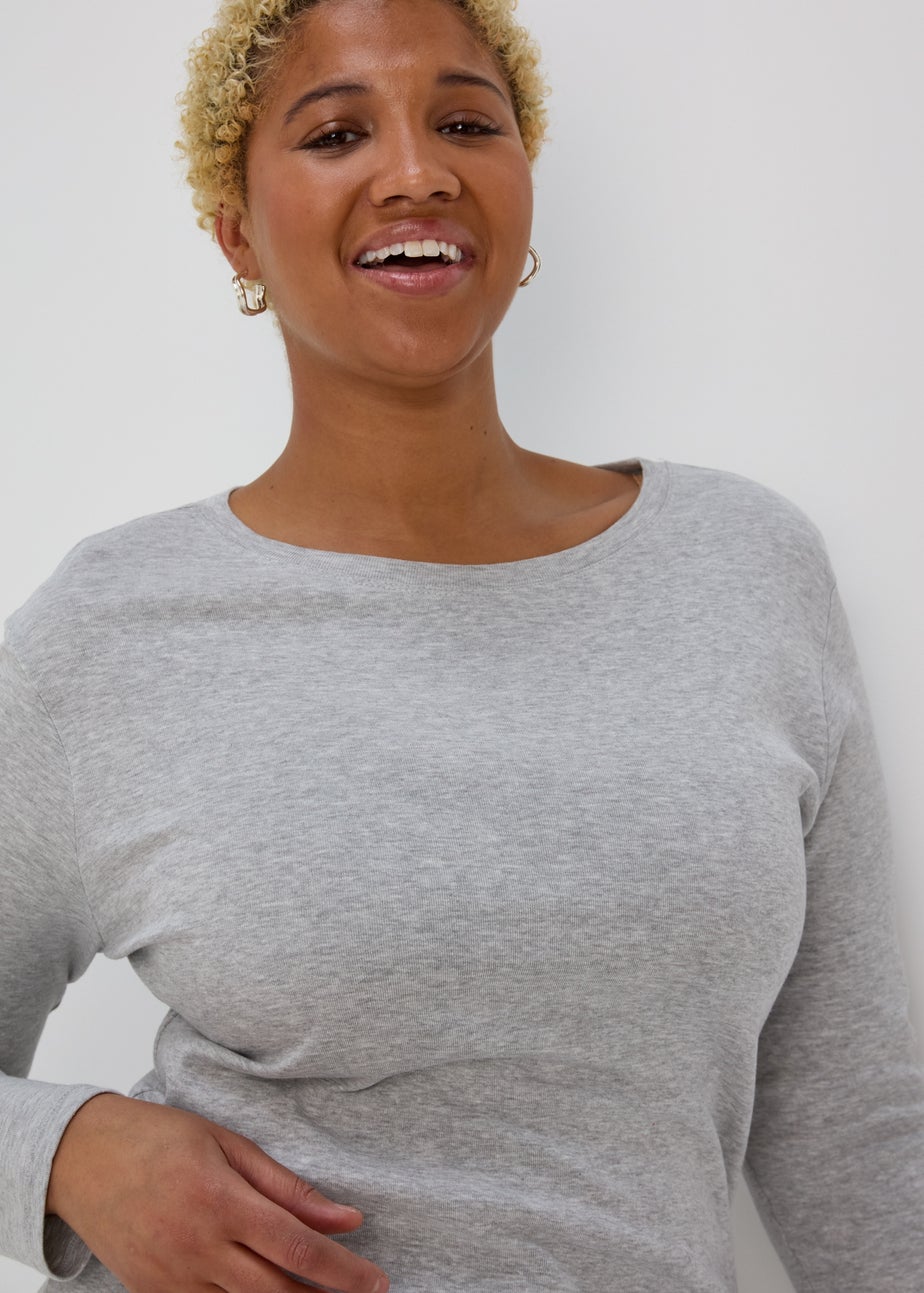 Grey Long Sleeve T-shirt