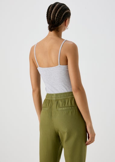 Grey Marl Essential Cami Top