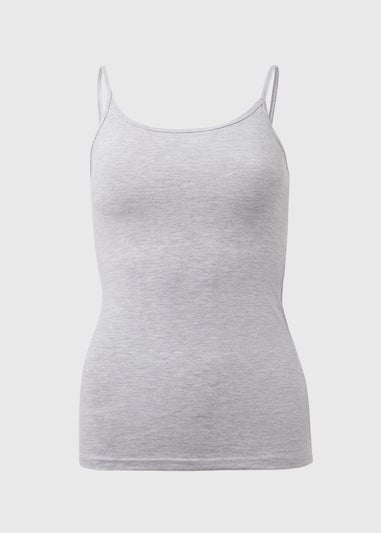 Grey Marl Essential Cami Top