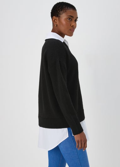 Black 2 In 1 Jumper
